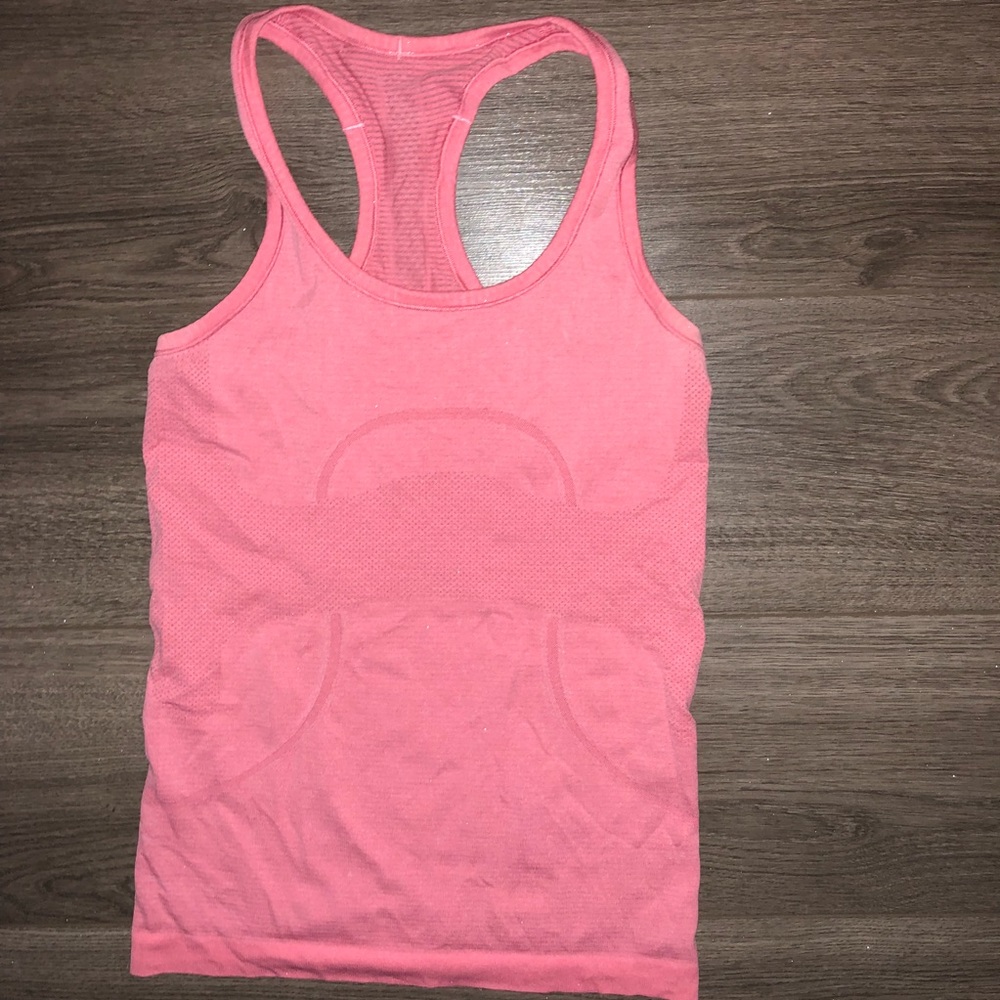 PINK LULU LEMON TANK TOP